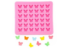 Molde silicona 36 mini mariposas